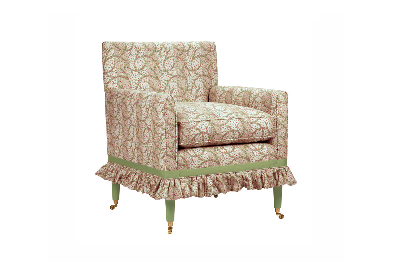 David Seyfried Salvesen Graham chair with skirt