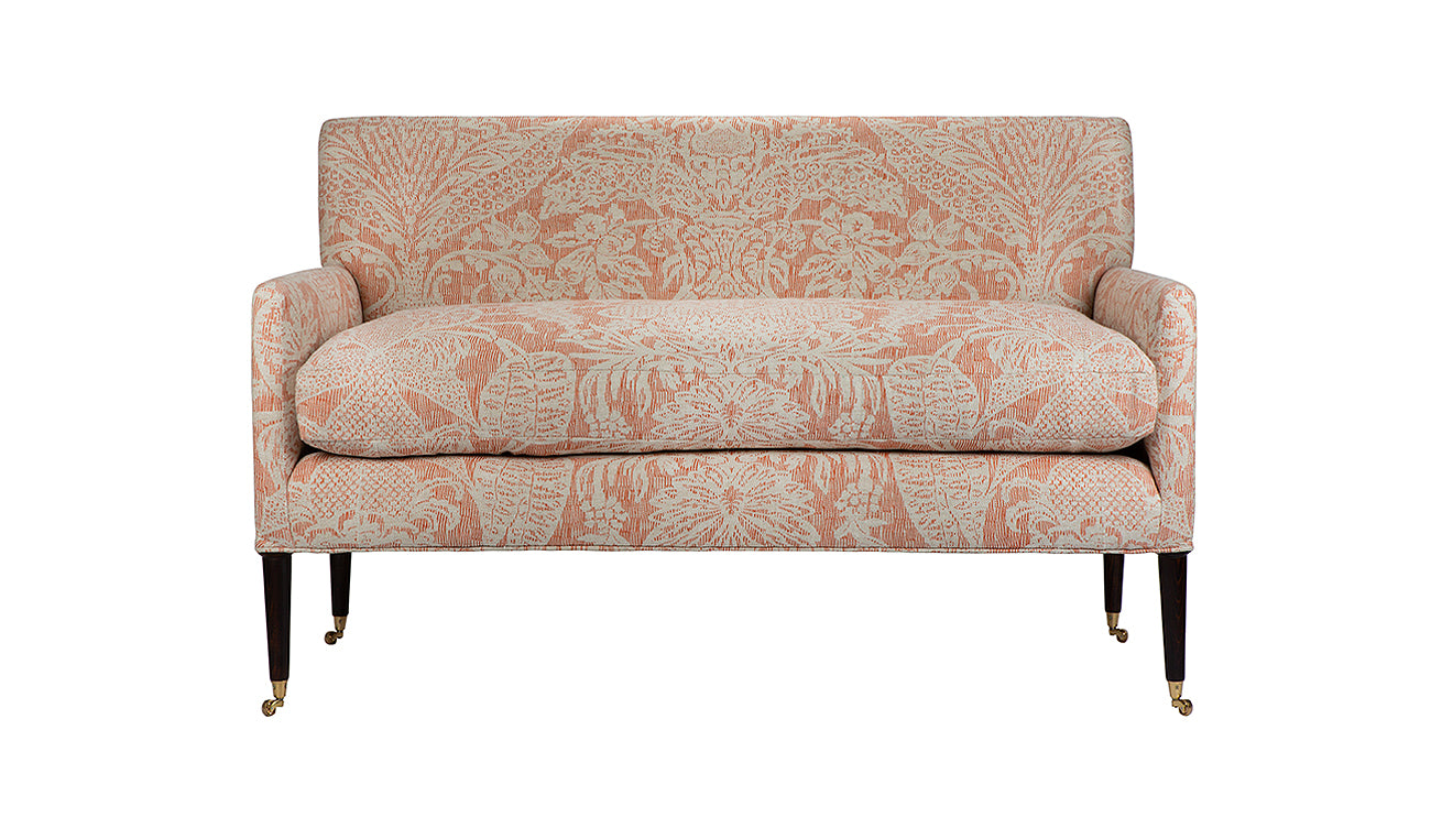 David Seyfried Salvesen Graham sofa in pink fabric