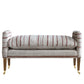 David Seyfried Salvesen Graham Window Seat in Fermoie Carskiey Single Stripe CARS-036 fabric. Showroom Clearance 