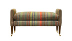 David Seyfried Salvesen Graham Window Seat in Tilton Stripe Arboretum fabric