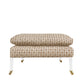David Seyfried Salvesen Stool in Fermoie Hamble HAMM-013 fabric. Showroom Clearance.
