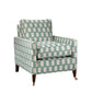 David Seyfried Sanford Chair in Fermoie Cove 017 fabric. Showroom Clearance.