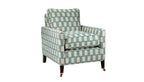 David Seyfried Sanford Chair in Fermoie Cove fabric  