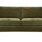 David Seyfried Sanford Sofa in Fabricut Struttura Velvet fabric with La Passementeries Large Passepoil Pomme et Canard Flanged Cord piping