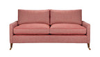David Seyfried Sanford Sofa in red fabric
