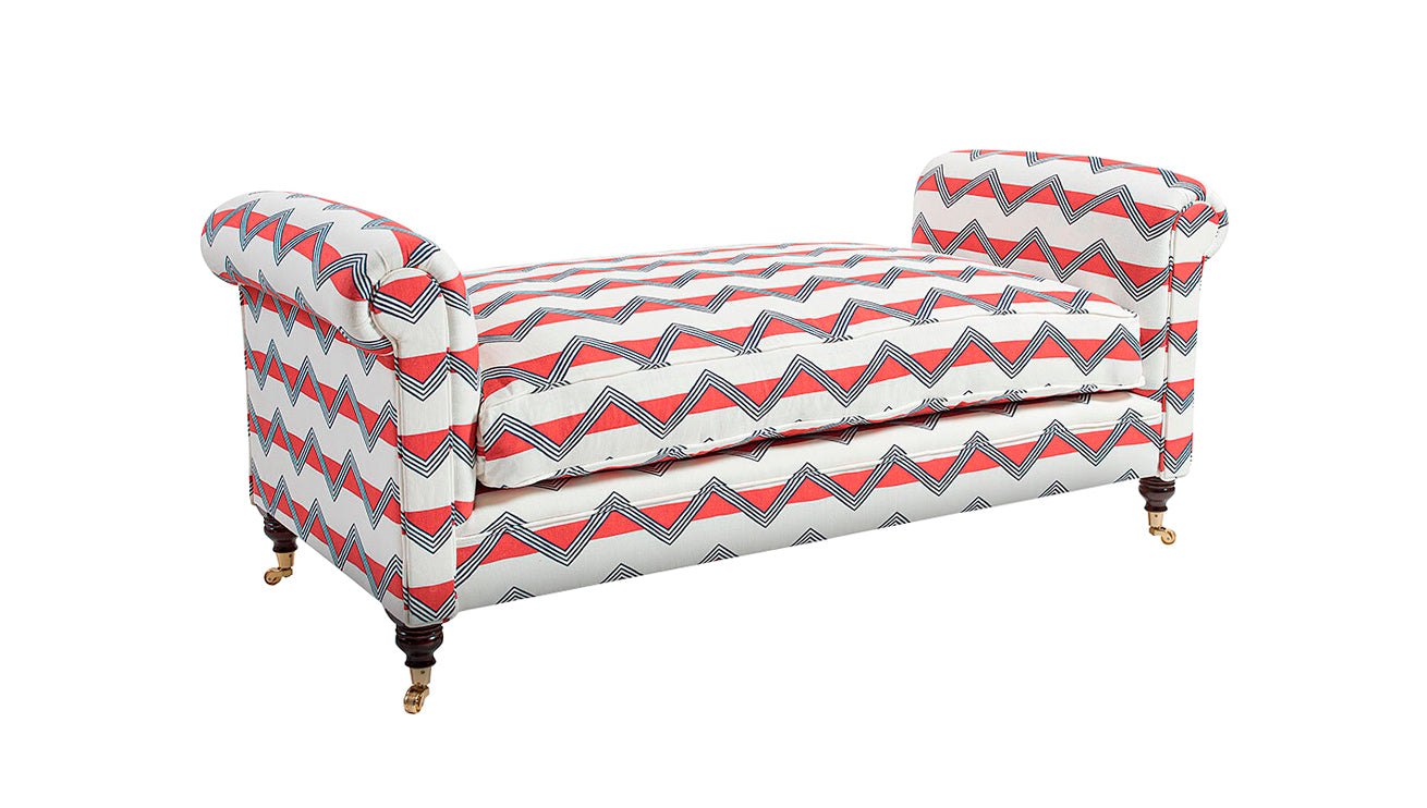 David Seyfried Scroll Arm Day Bed side view 