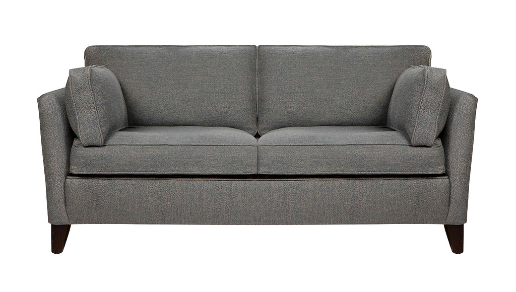 David Seyfried Side Cushion Sofa in Altfield fabric