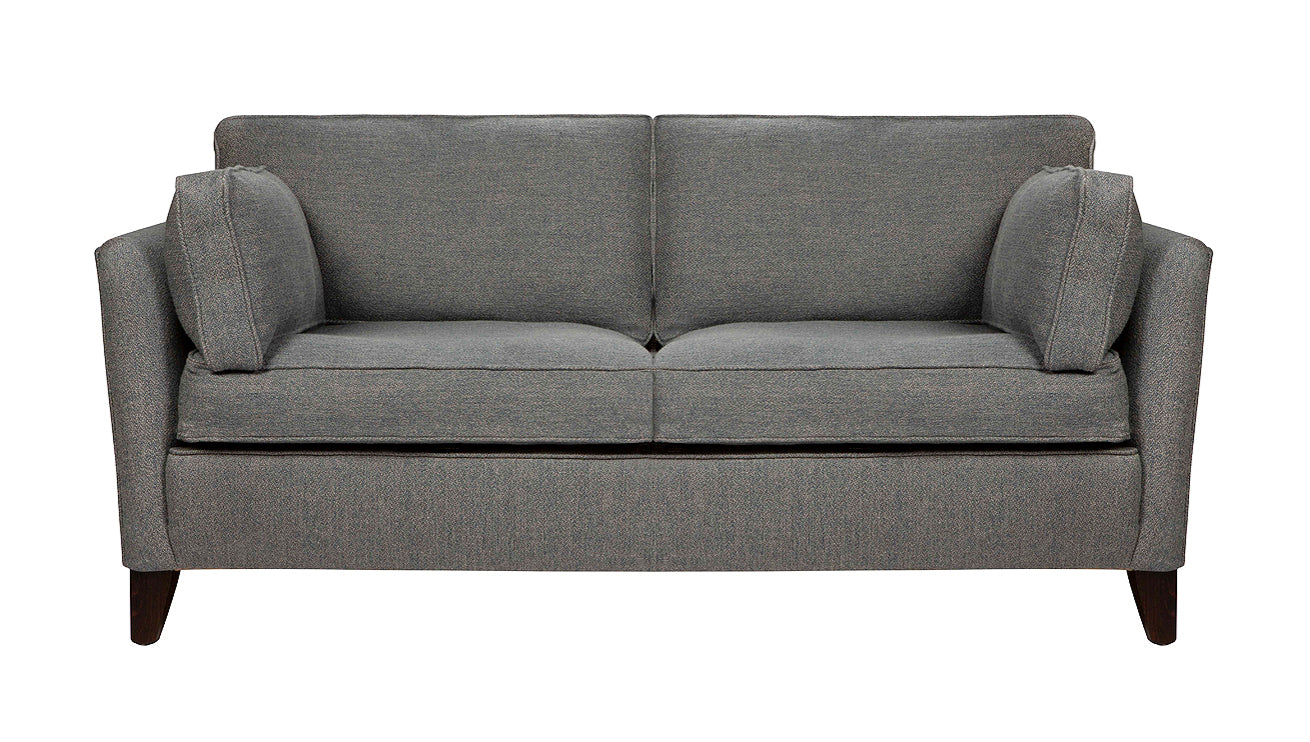 David Seyfried Side Cushion Sofa in Altfield fabric
