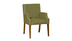 David Seyfried Sloane Chair in green fabric