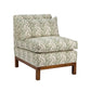 David Seyfried Tilney Chair in Jean Monro Seafern fabric. Showroom Clearance
