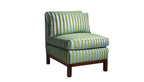 David Seyfried Tilney Chair in Sanderson Regency fabric