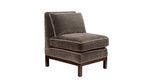 David Seyfried Tilney Chair in velvet fabric