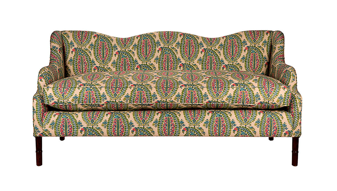 David Seyfried Wave Sofa with Blithfield pattern