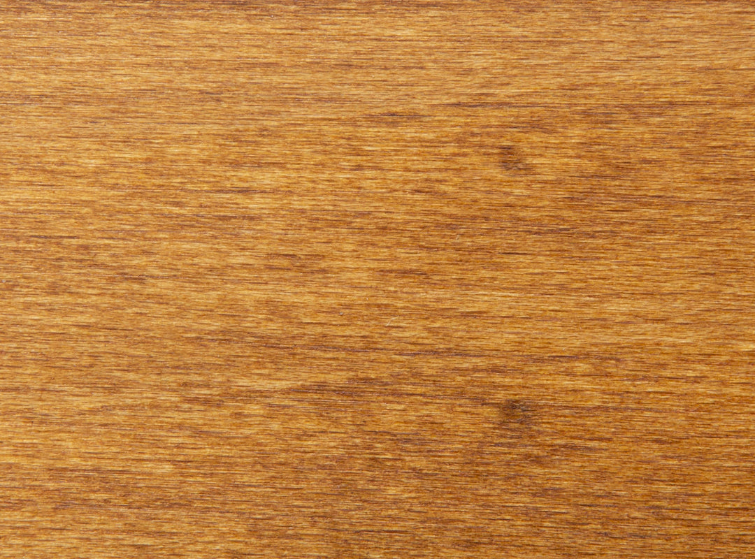 David Seyfried teak wood finish