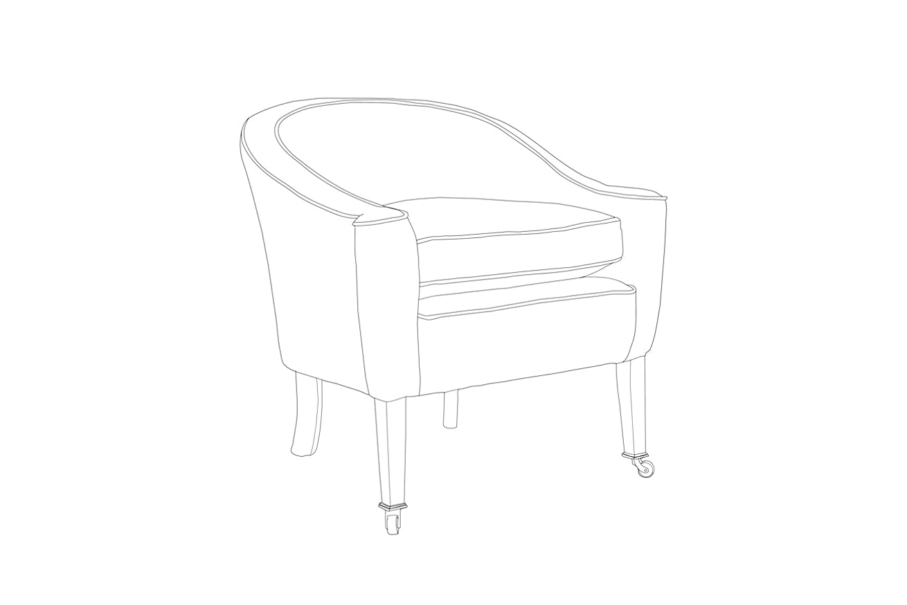 Aubrey armchair discount