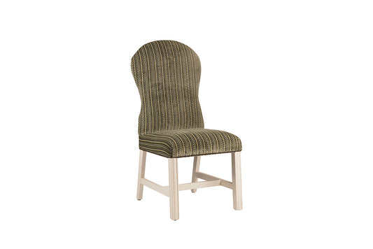 David Seyfried Eldon Dining Chair with Stretchers