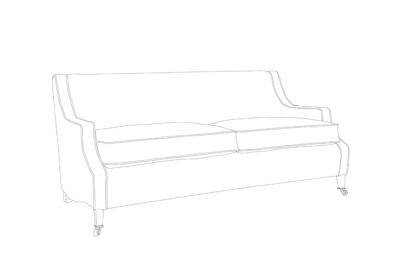 David Seyfried Hanover Sofa sketch