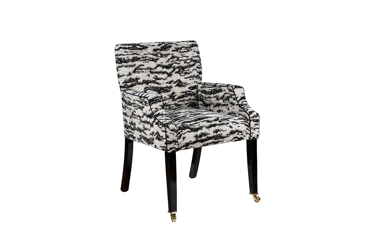 David Seyfried Pelham Chair black & whitei