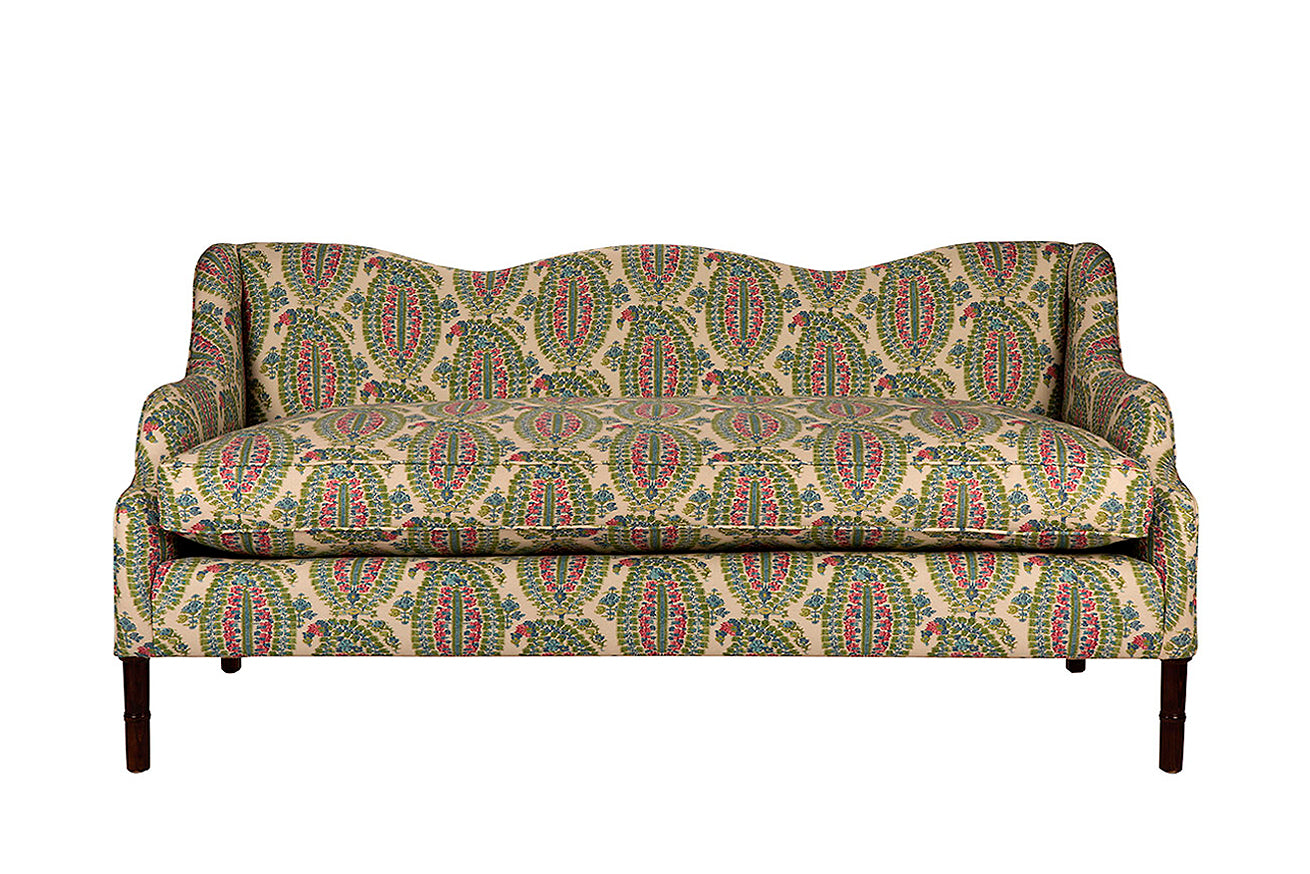 David Seyfried Wave Sofa with Blithfield pattern